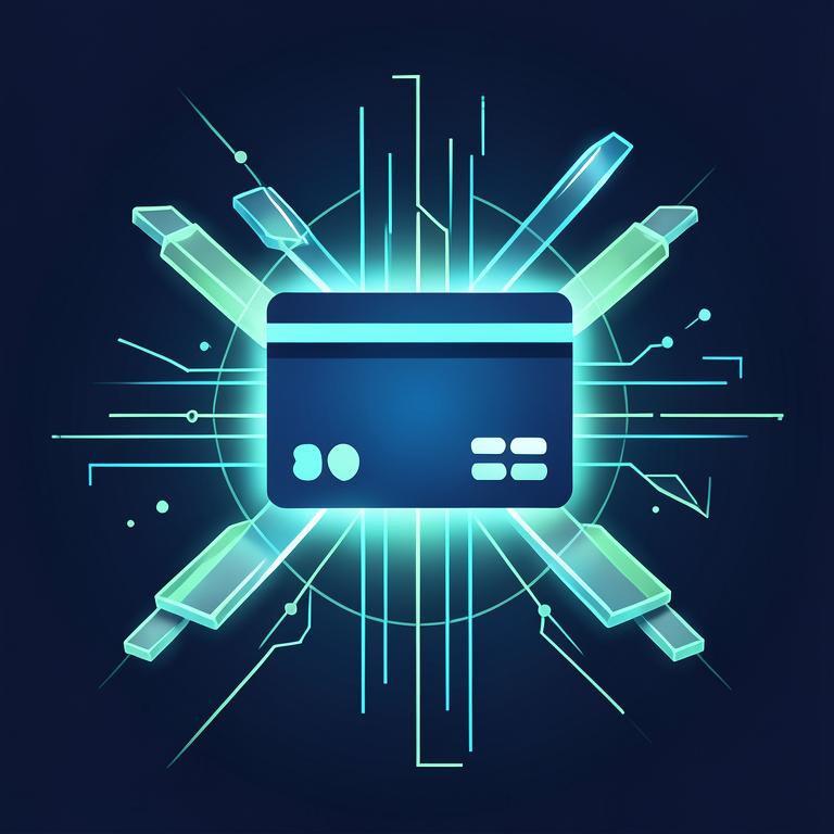 Illustrated card payment rails